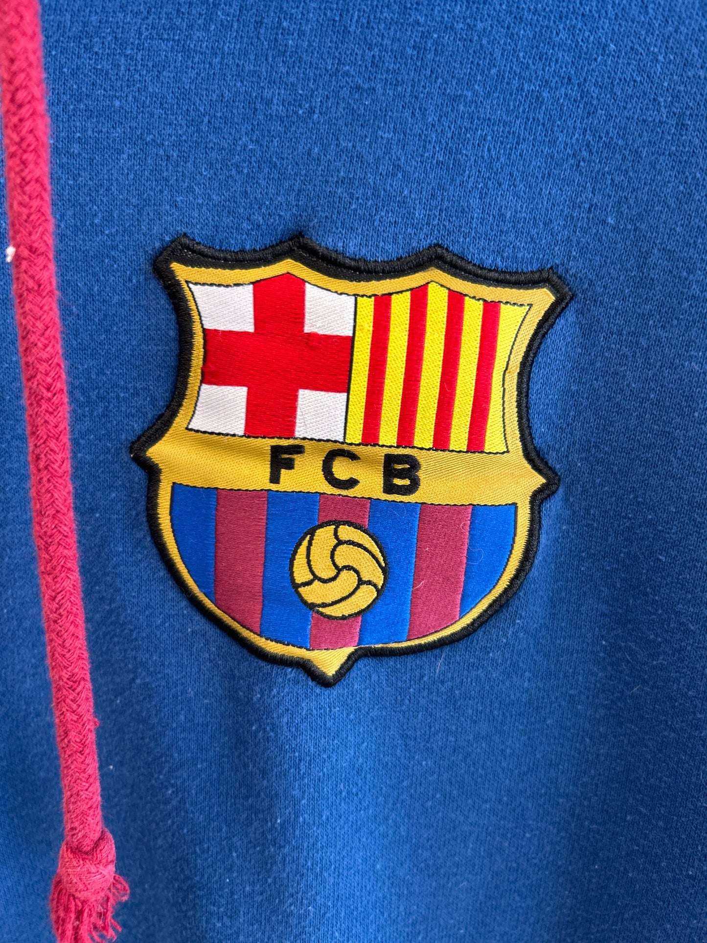 (XL) Vintage Barcelona Zip-Up Hoodie