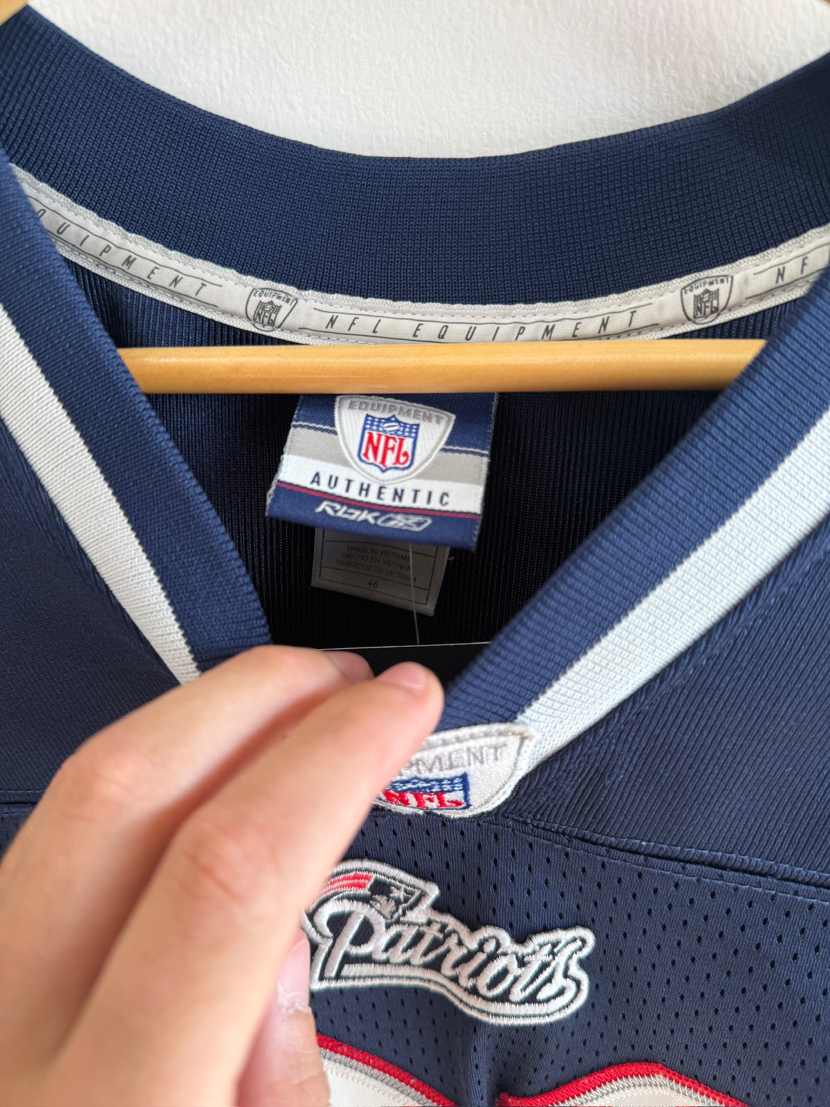 (XL) Randy Moss Patriots Reebok Jersey