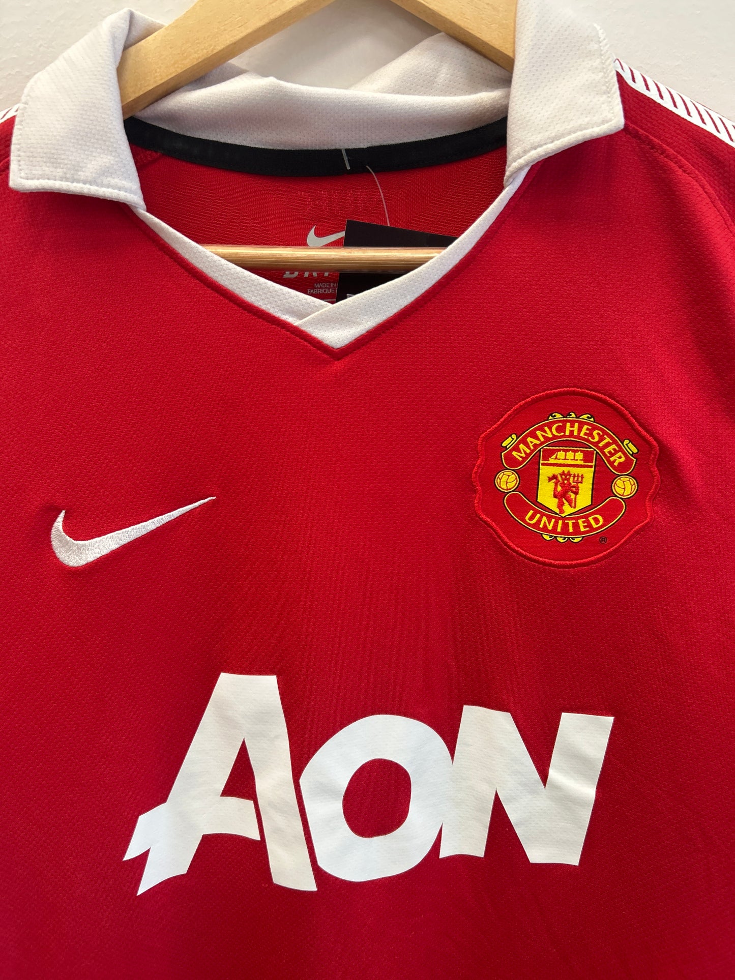 (S) 2010/11 Manchester United Nike Jersey
