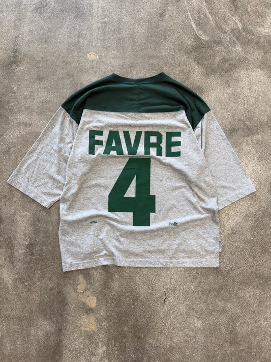 (XL) Vintage Nutmeg Brett Favre Packers Jersey Shirt