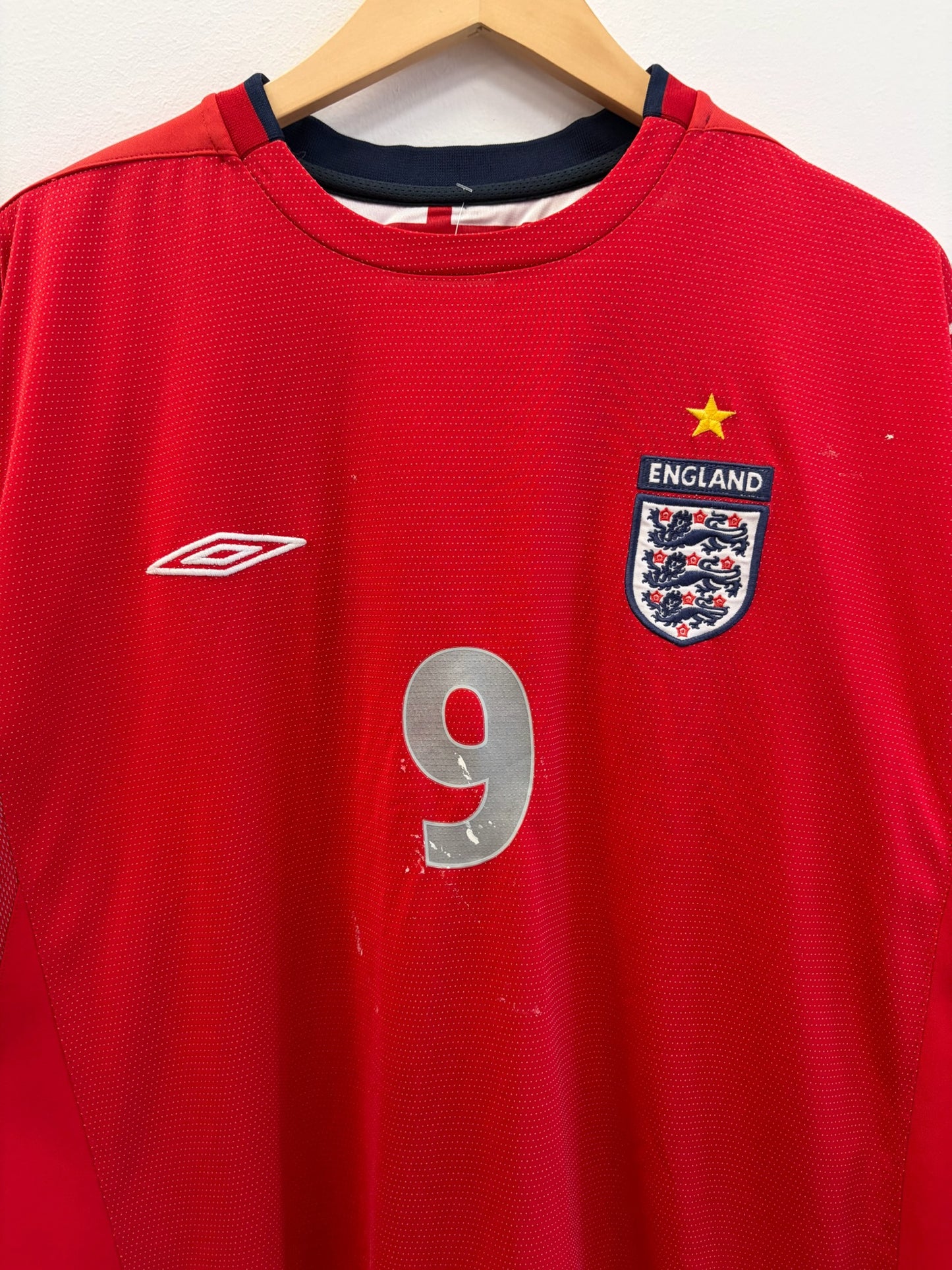 (M) 2004 England Wayne Rooney Jersey