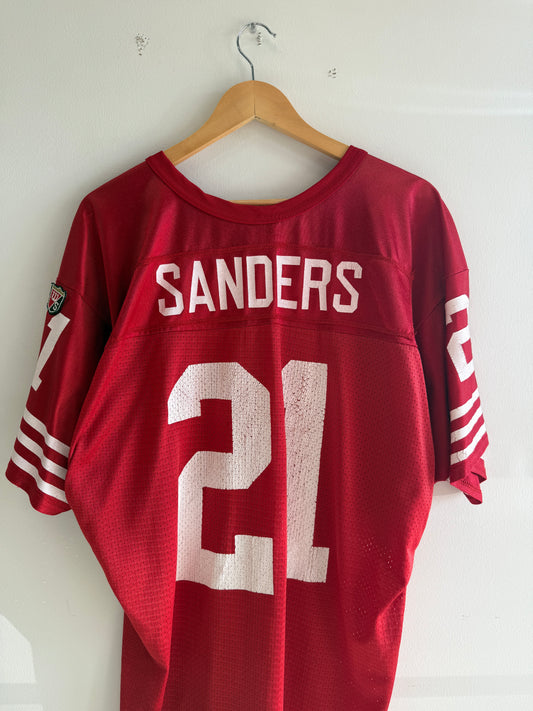 (XL) Vintage Deion Sanders Wilson 49ers Jersey
