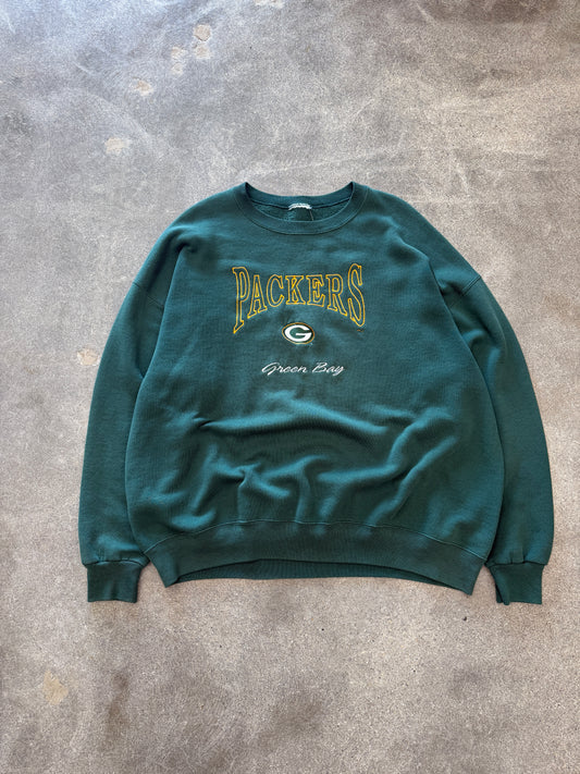 (XXL) Vintage Green Bay Packers Crewneck