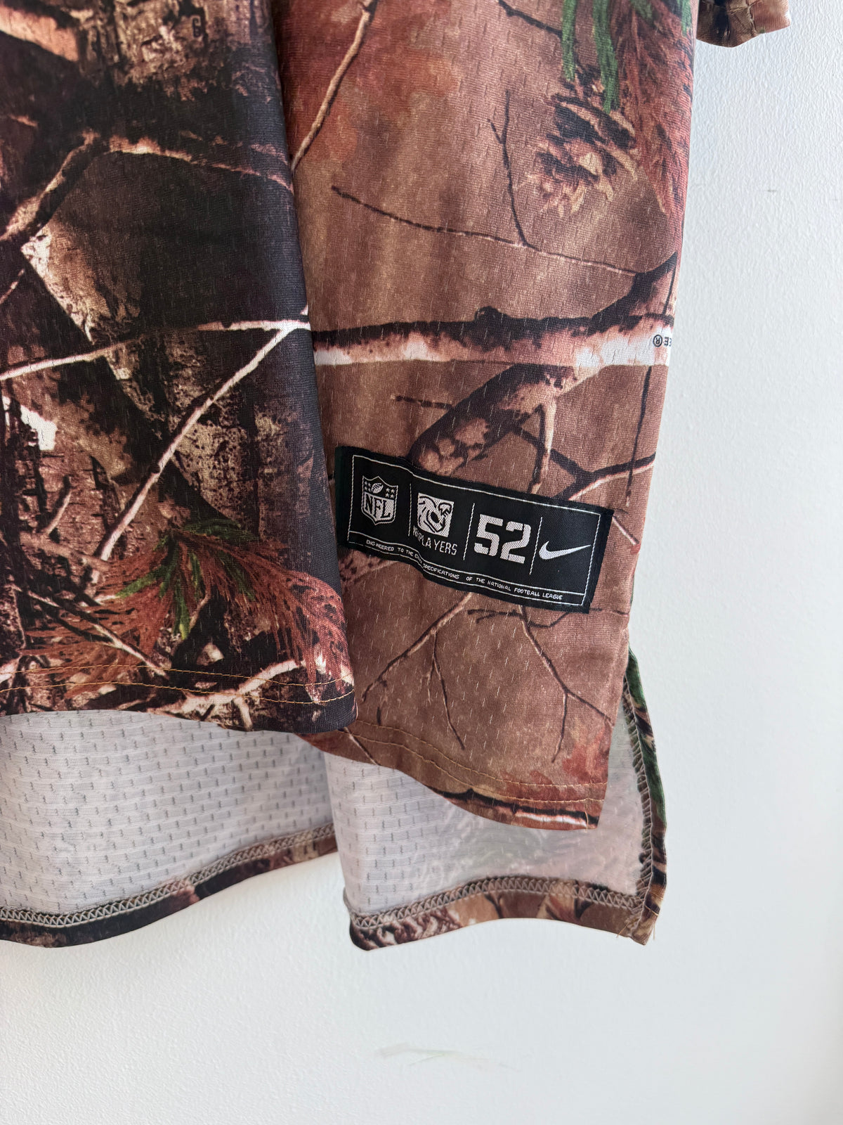 (XXL) Johnny Manziel Camo Nike Browns Jersey