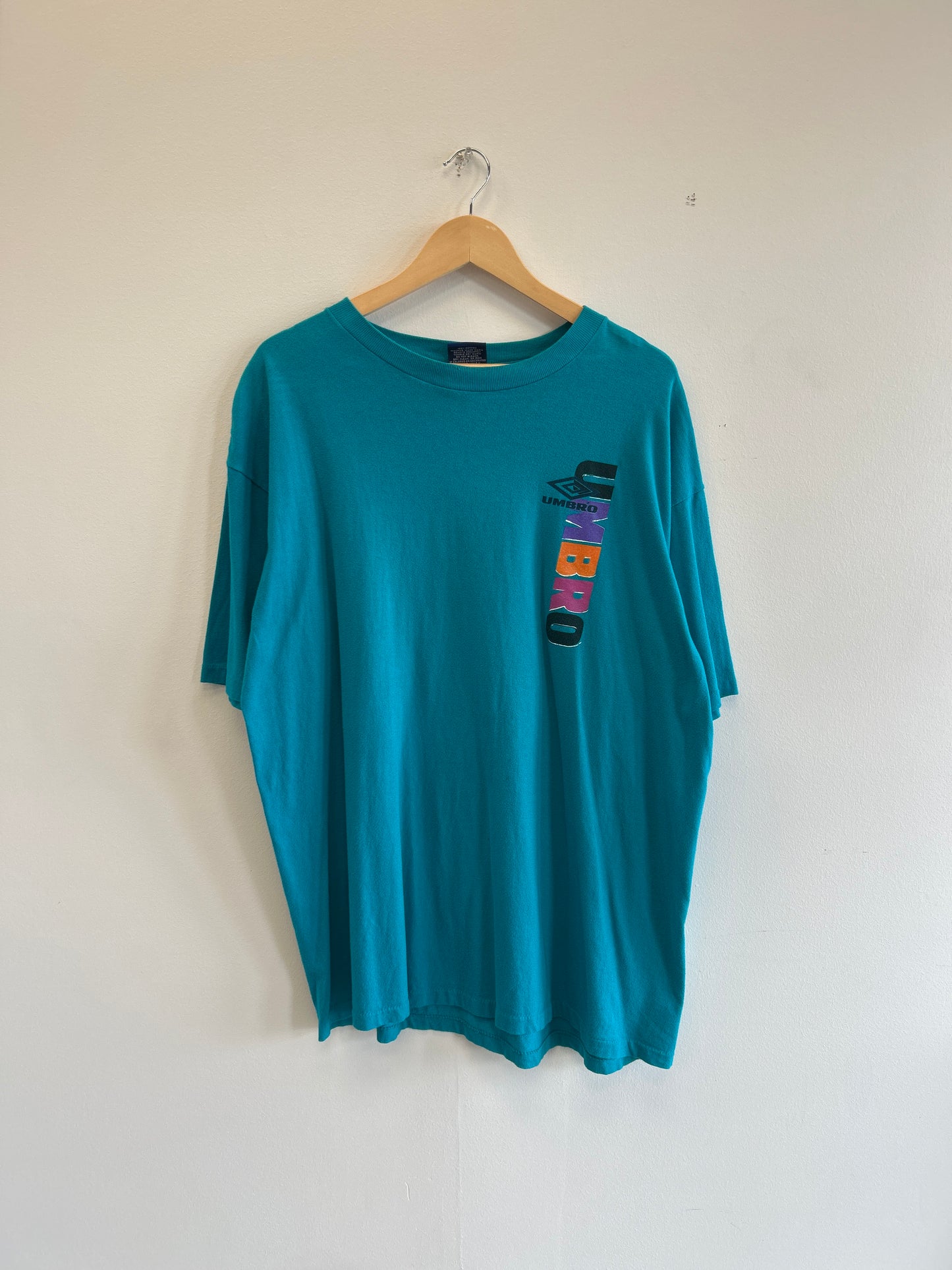 (XL) Vintage Umbro Teal Tee