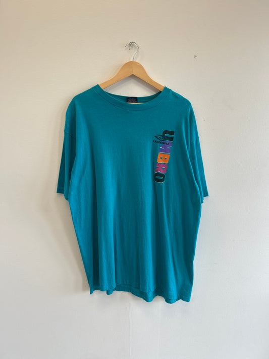 (XL) Vintage Umbro Teal Tee