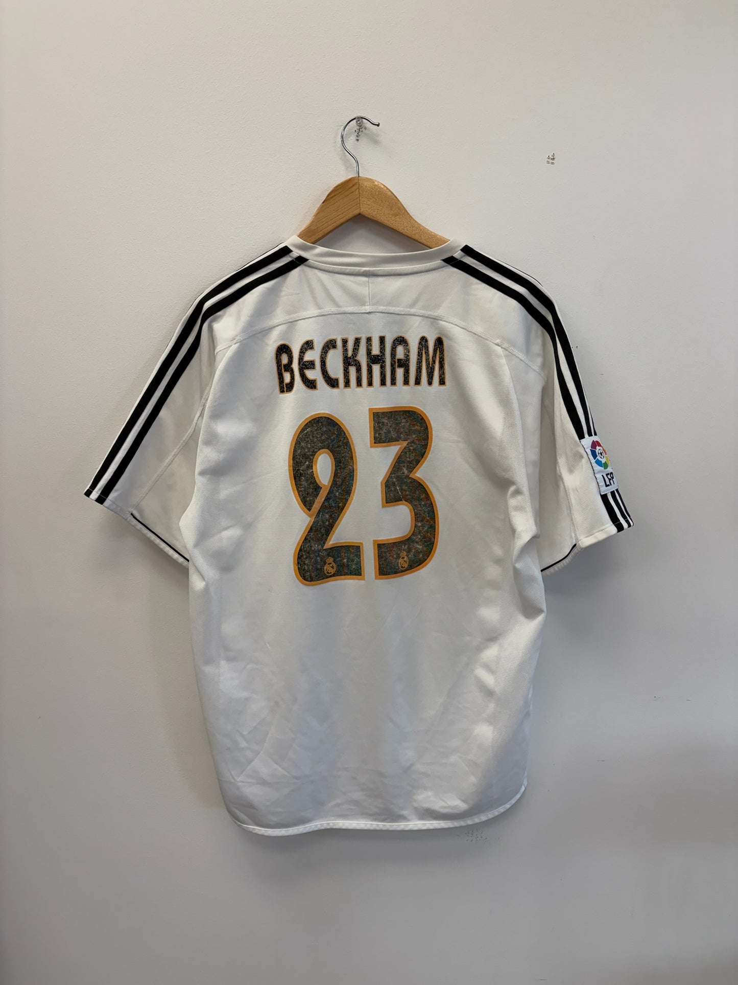 (L) 2003/04 Real Madrid David Beckham Jersey