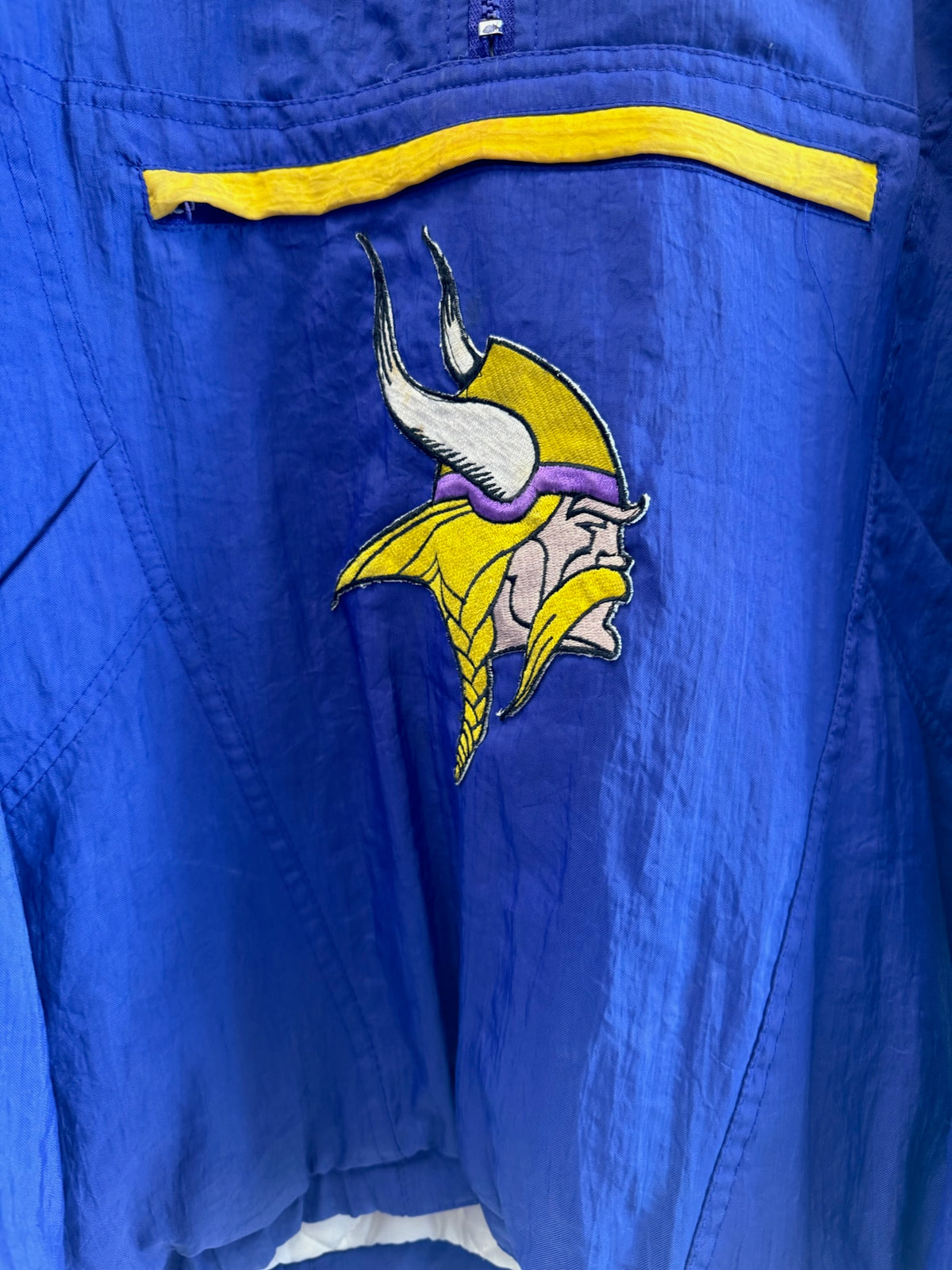 (XL) Vintage Apex Vikings Quarterzip Jacket