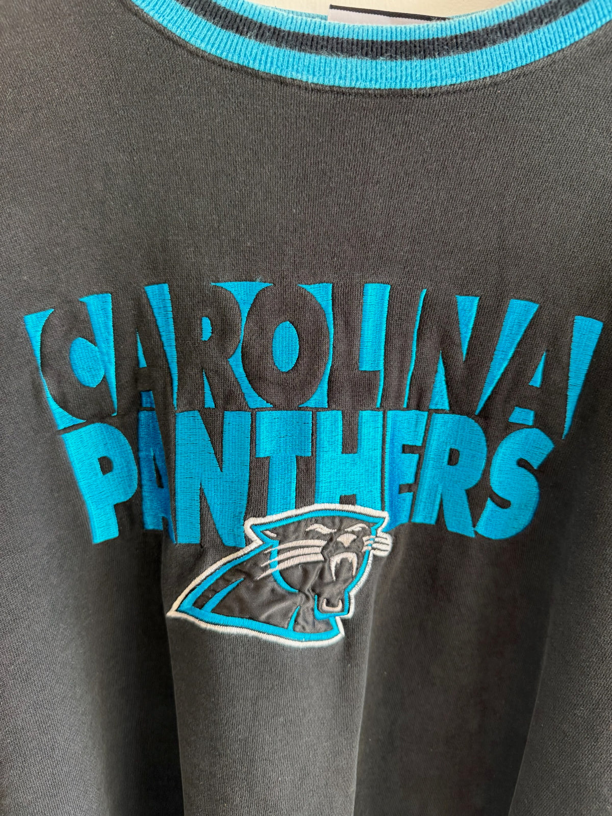 (XL) Vintage Carolina Panthers Pro Player Crewneck