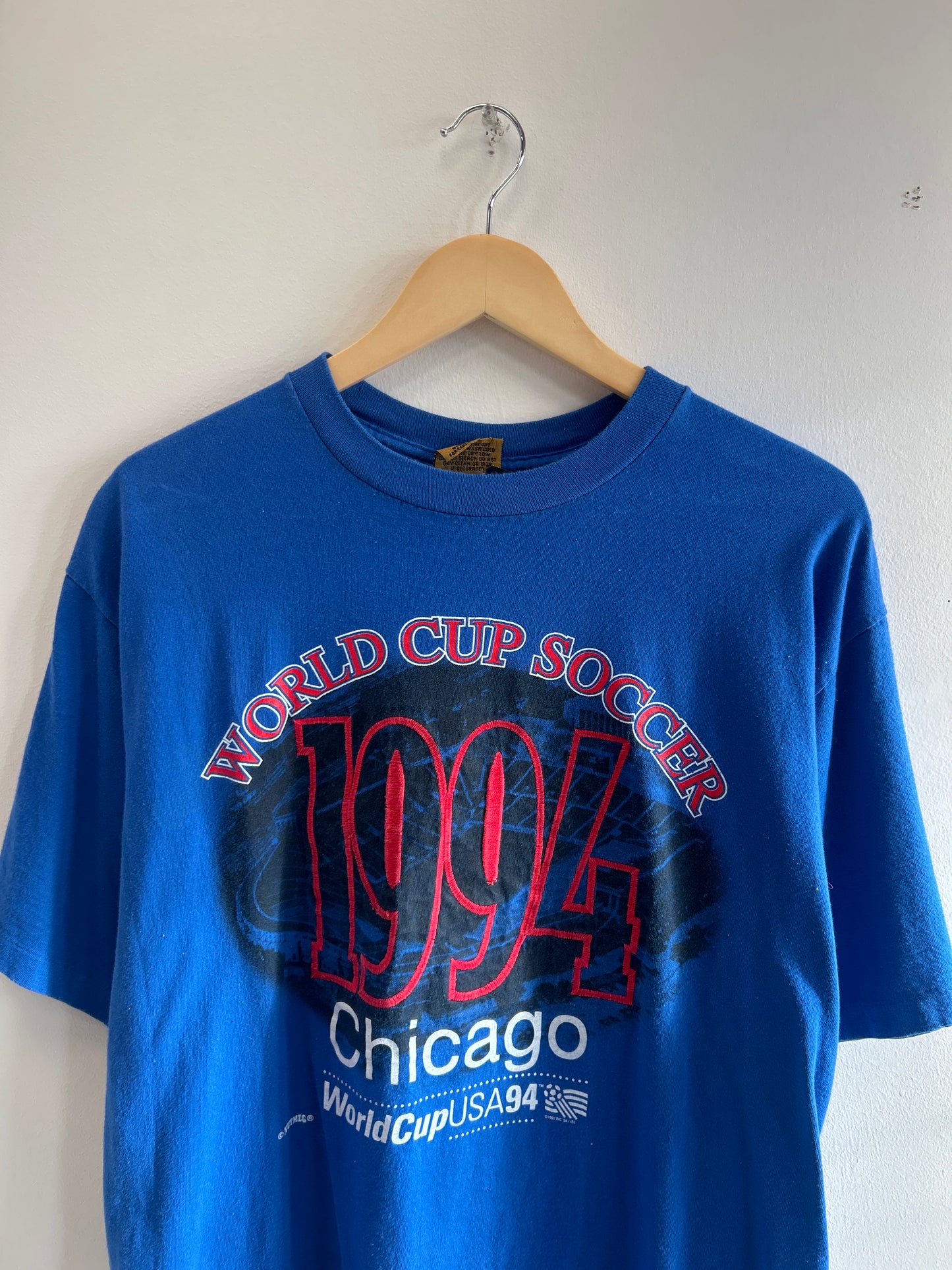 (M/L) Vintage World Cup 1994 Chicago Nutmeg tee