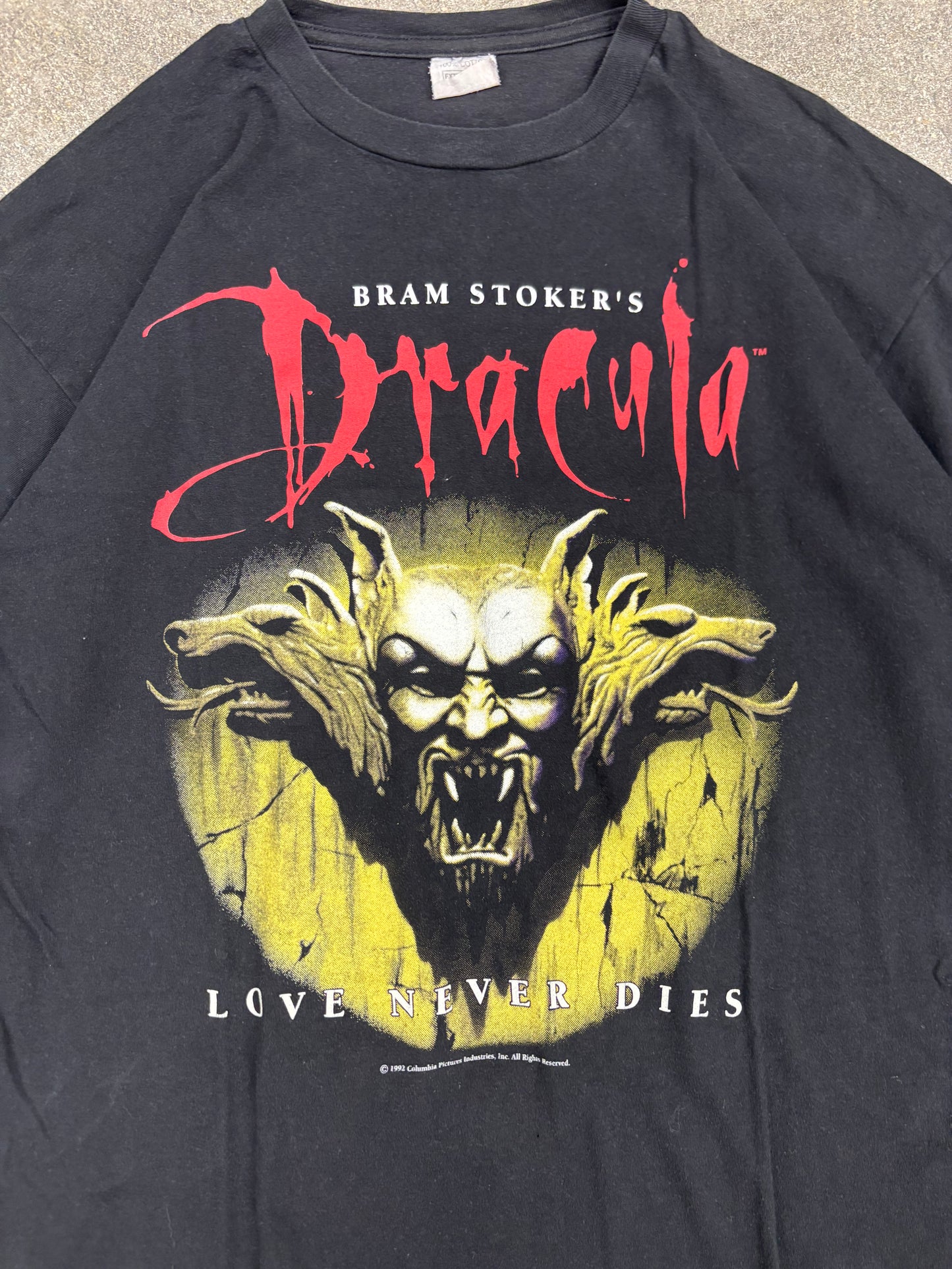 (XL) Vintage 1992 Drácula “Love Never Dies” Movie Promo T-Shirt