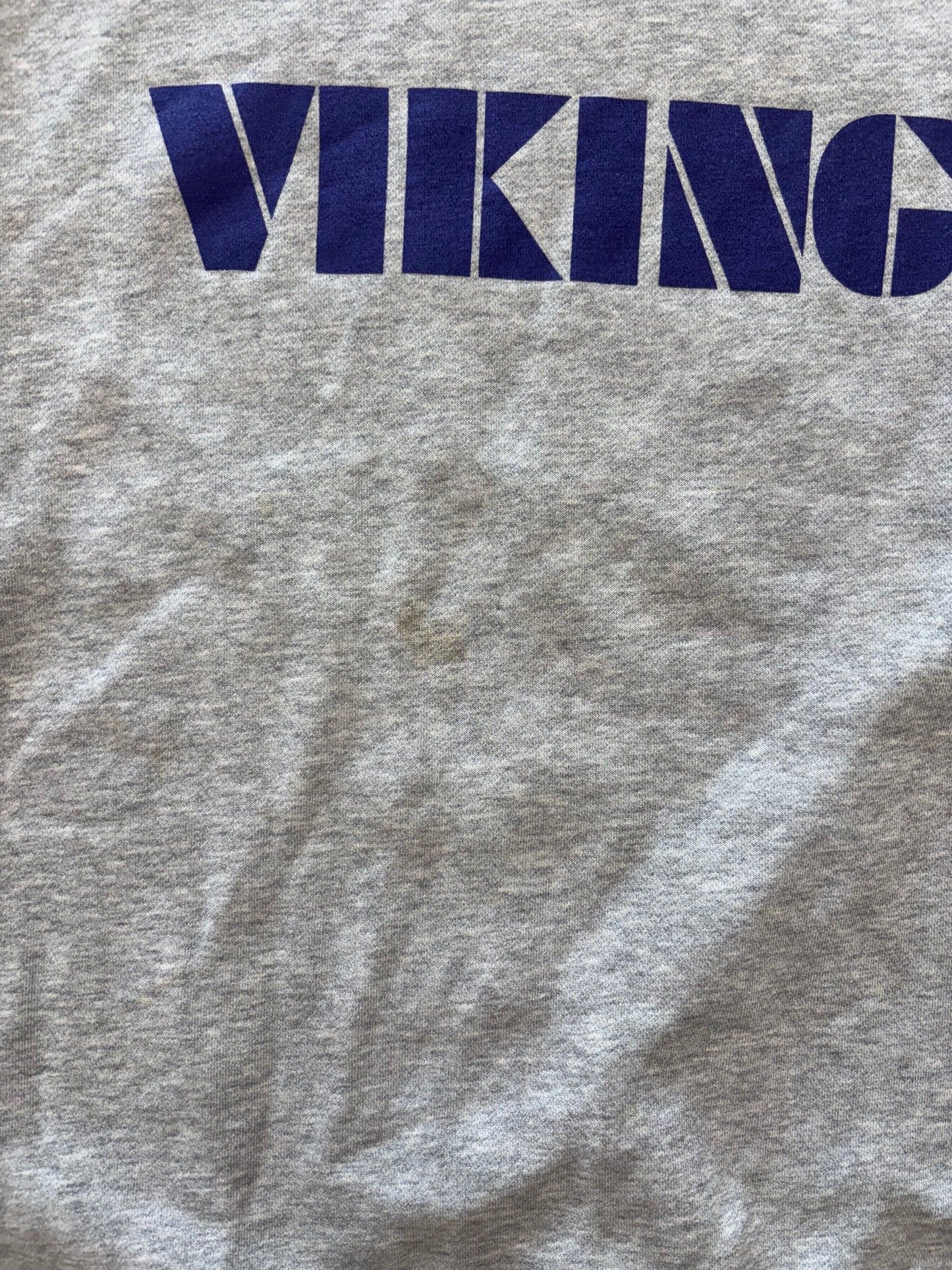 (XXL) Vintage 00s Reebok Minnesota Vikings Grey Crewneck