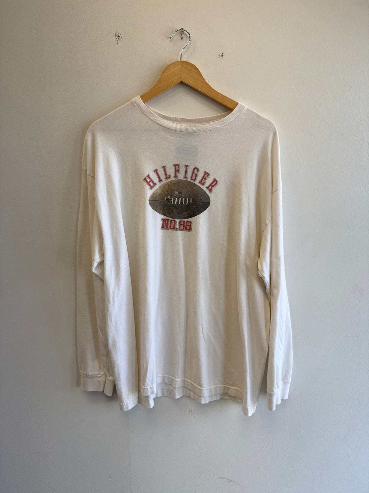 (L) Tommy Hilfiger Football Tee