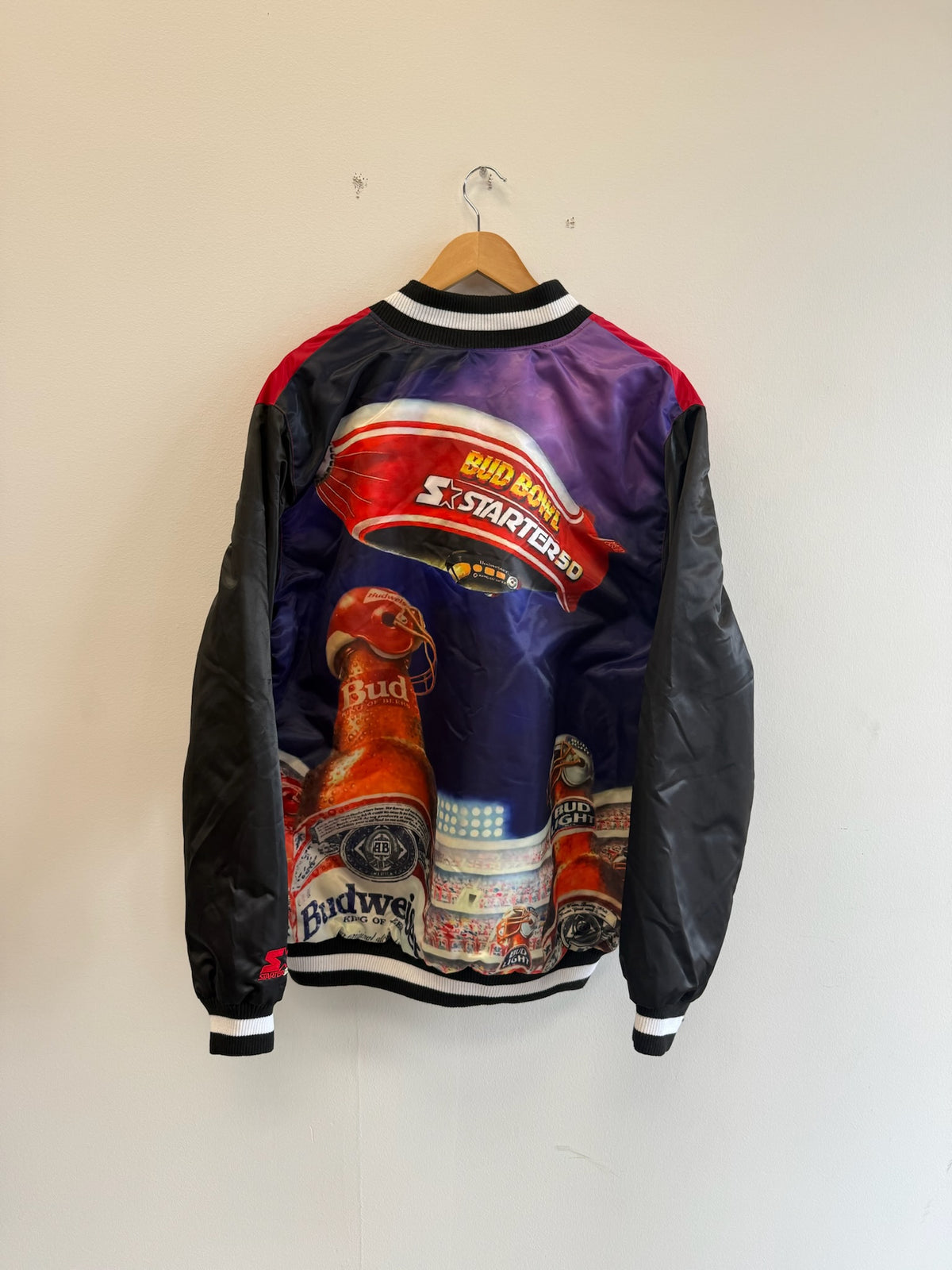 (L) Budweiser NFL Starter Jacket