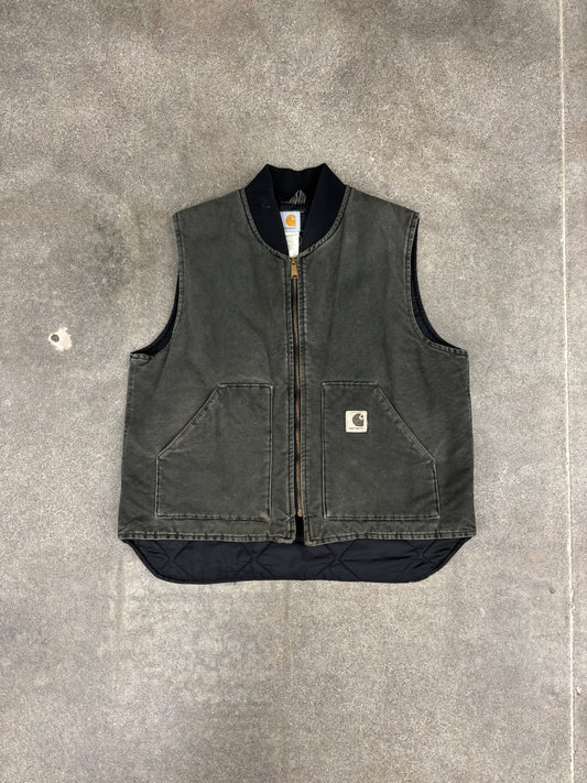 (L) Vintage 2000 Mossy Green Carhartt Vest
