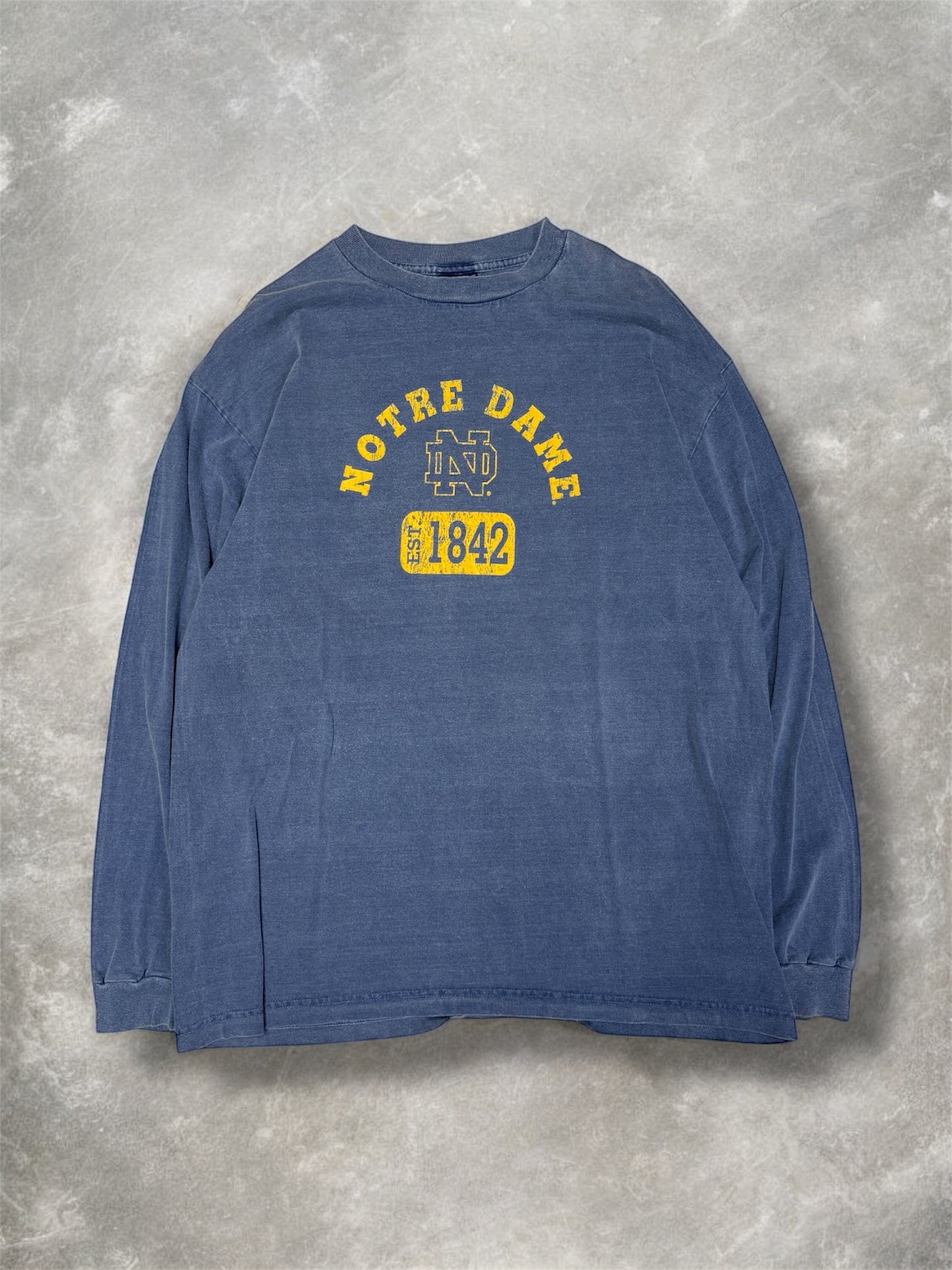 (XL) Vintage Notre Dame Long Sleeve Shirt