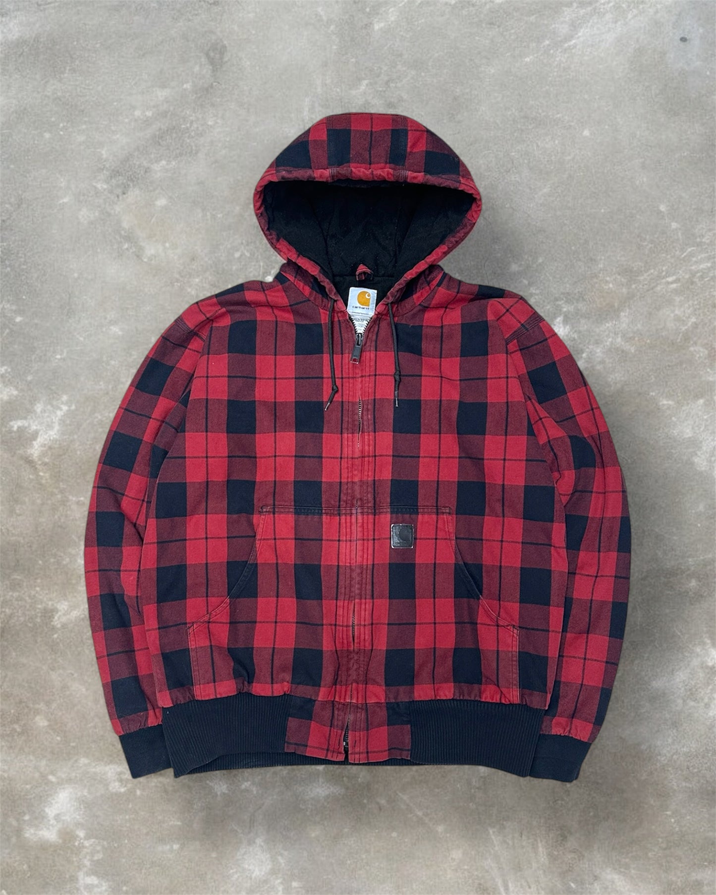 (L) Plaid Carhartt Jacket