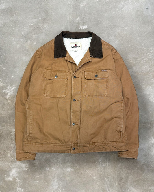 (XL) Vintage Woolrich Sherpa Lined Jacket