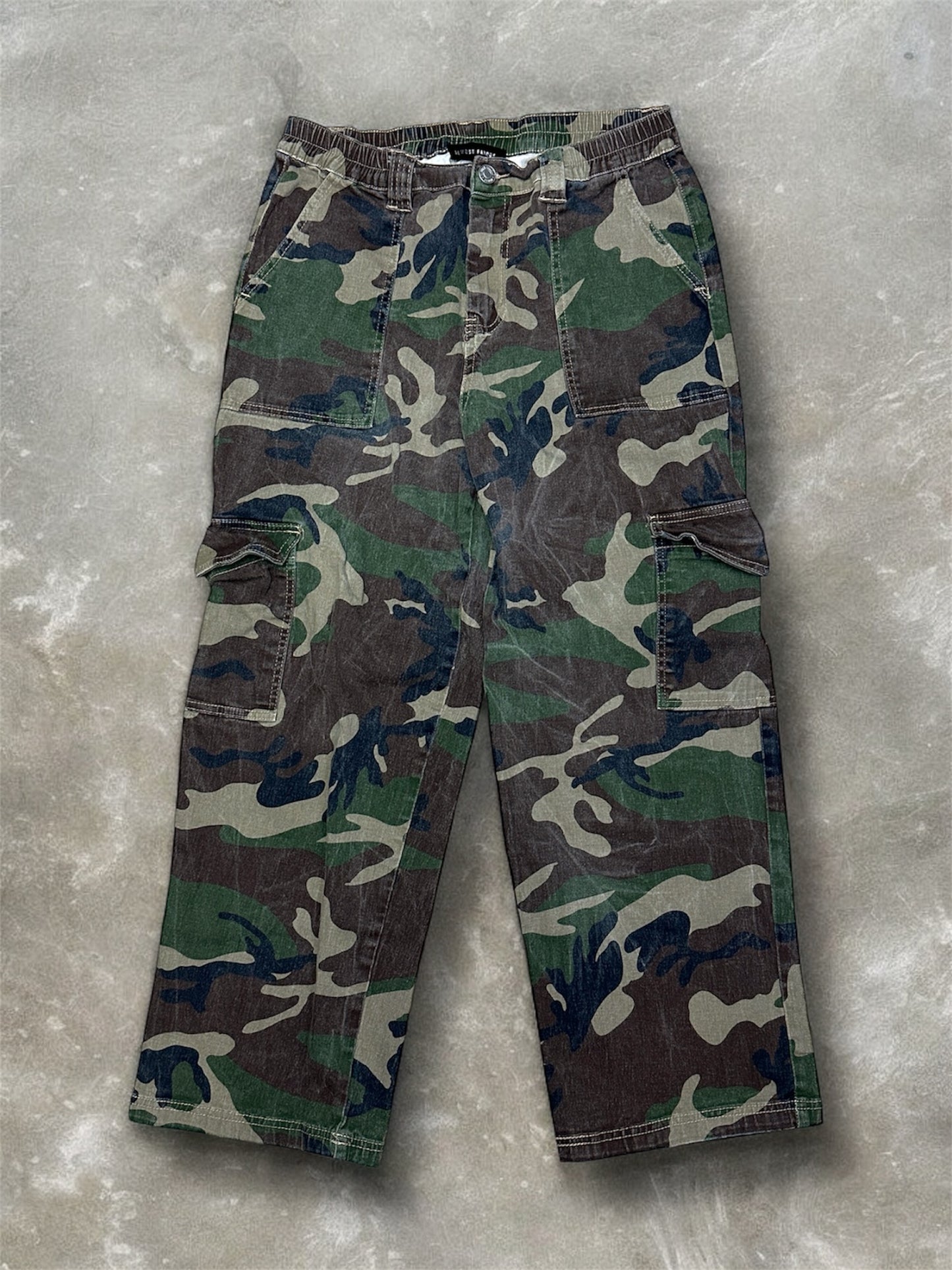 (30x29) Almost Famous Camo Cargo Pants