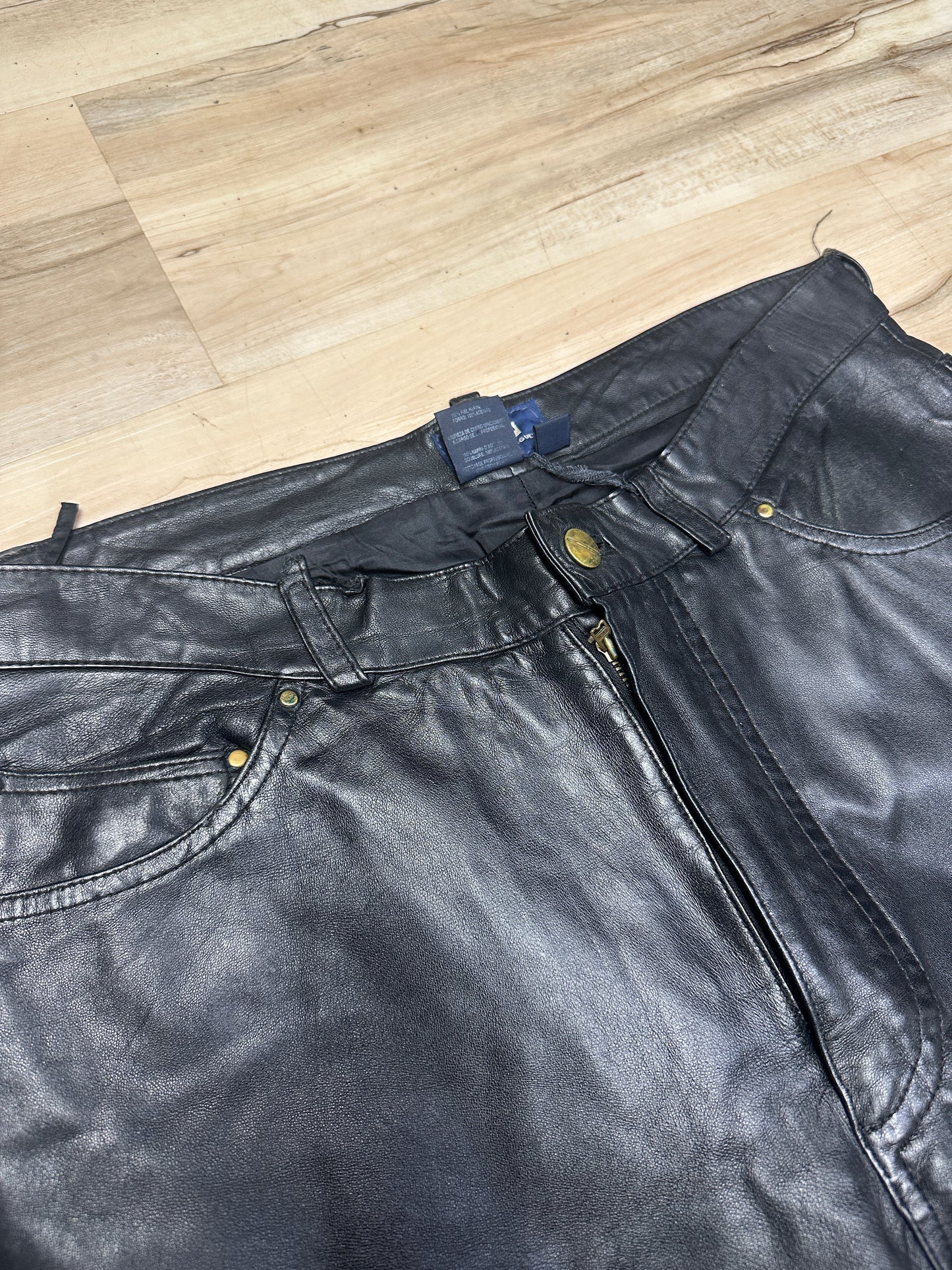 (32x29) Vintage Wilke Rodriguez Leather Pants