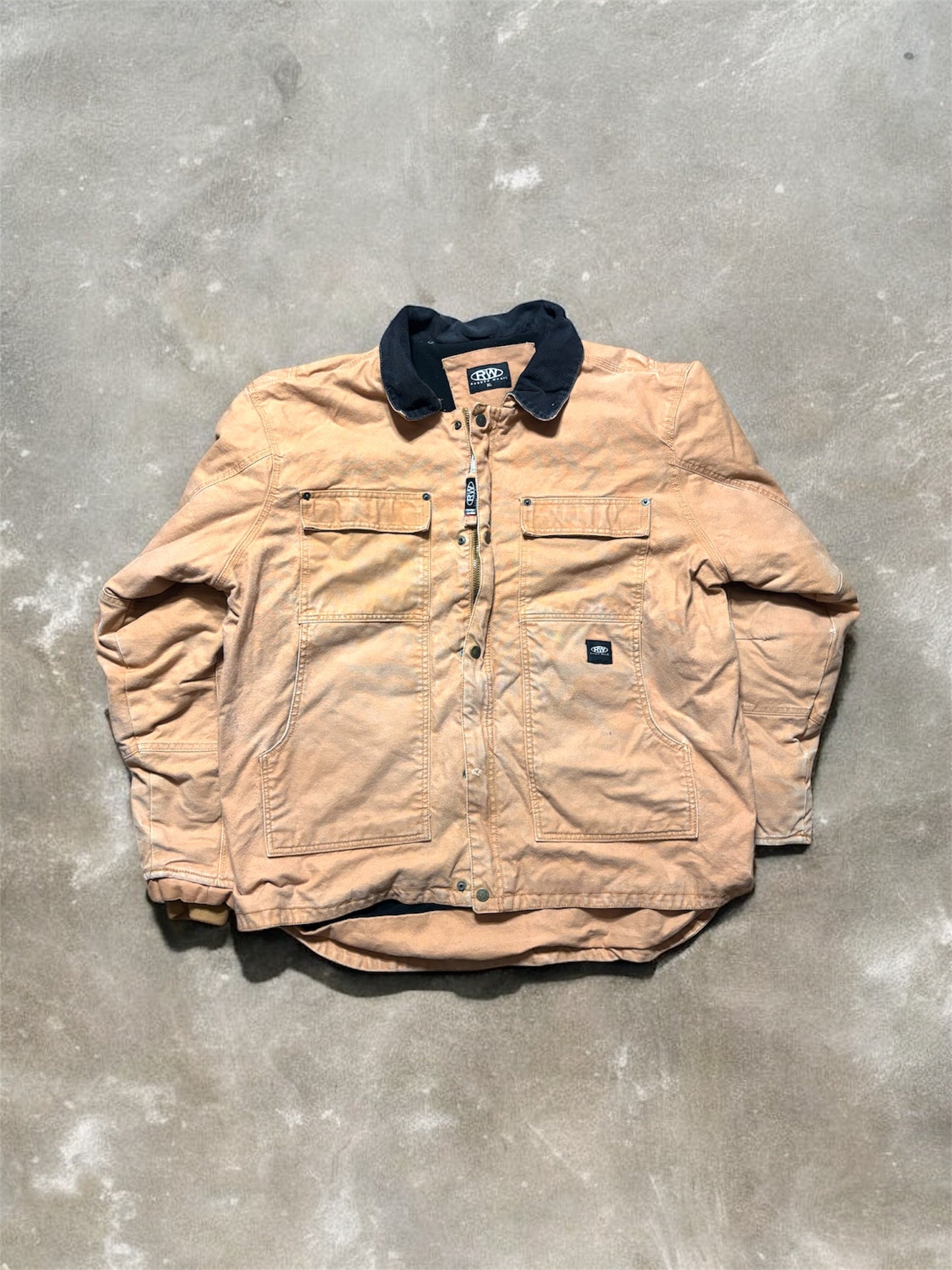 (XL) Vintage Rugged Wear Chore Style Jacket