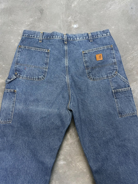 (40x29) Vintage Carhartt Denim Double Knees