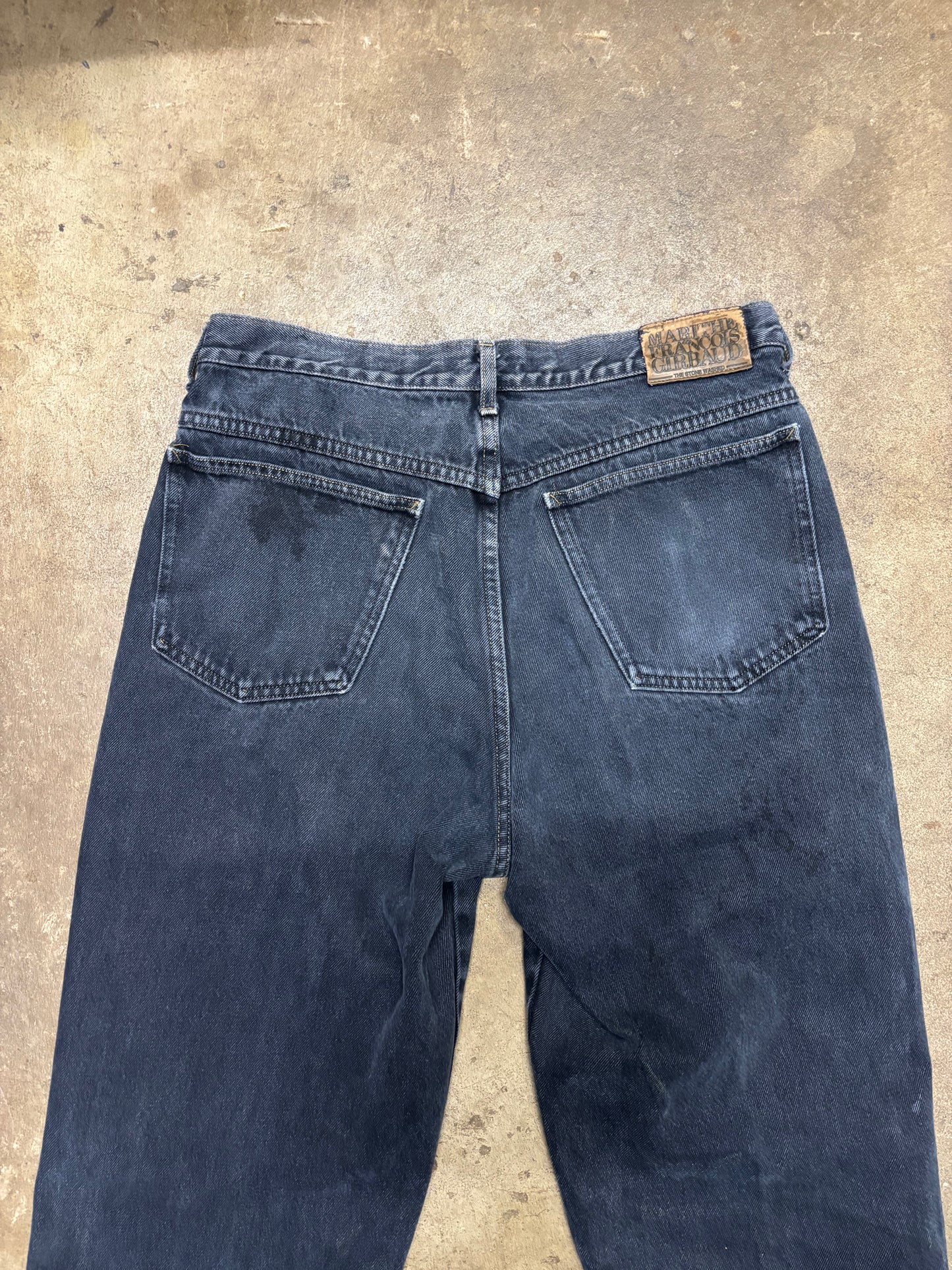 (34x35) Vintage 90s Martihé Girbaud Francois Black Jeans