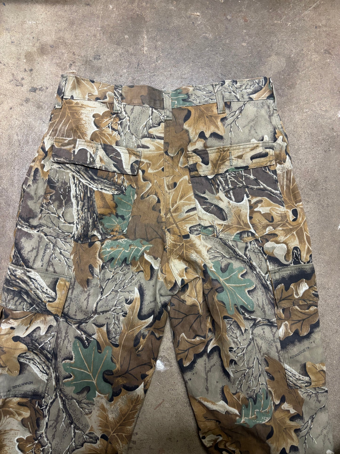 (34x32) Vintage 90s Realtree Camo Pants