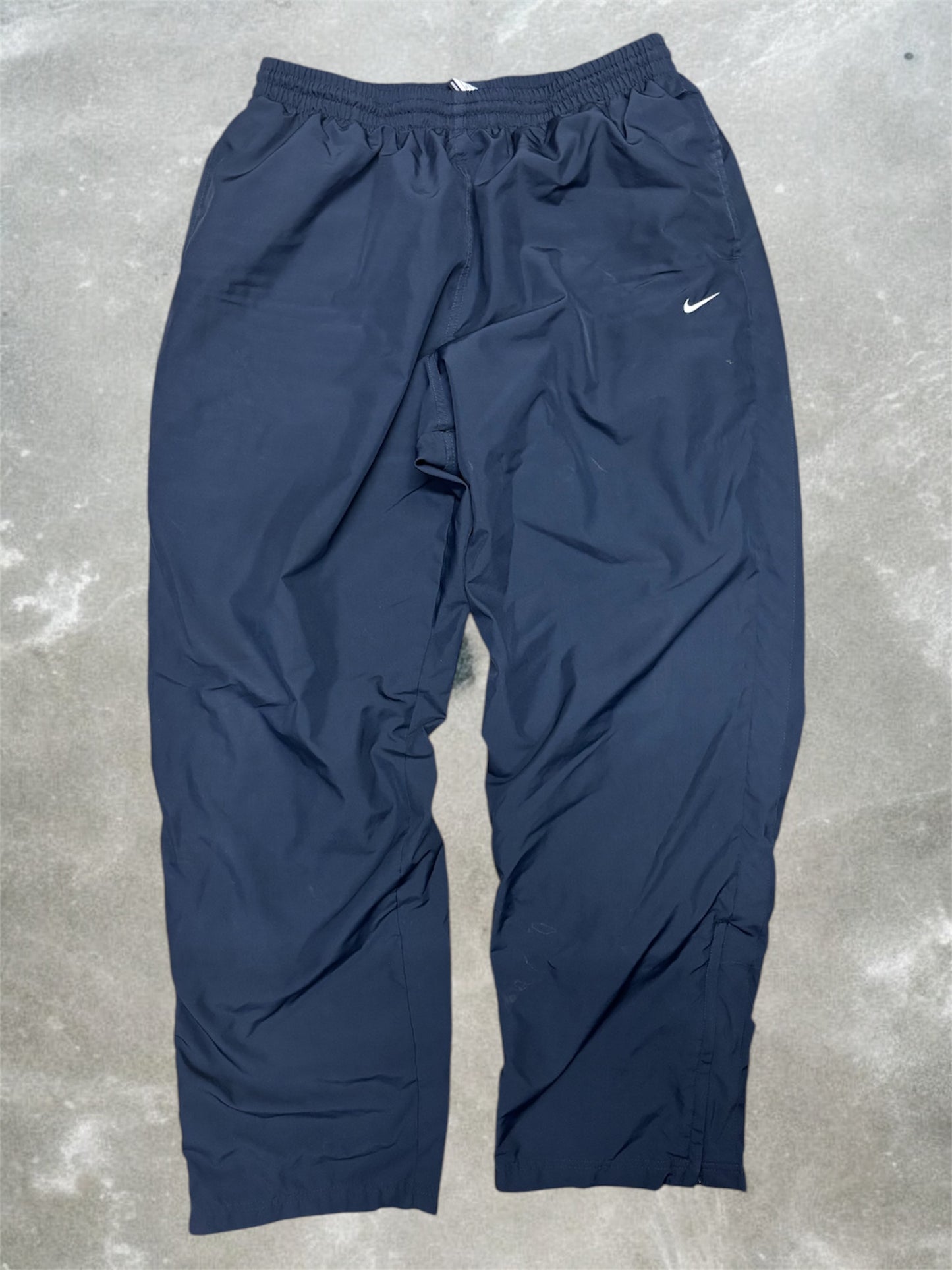 (34x31) Vintage 00s Nike Navy Track Pants