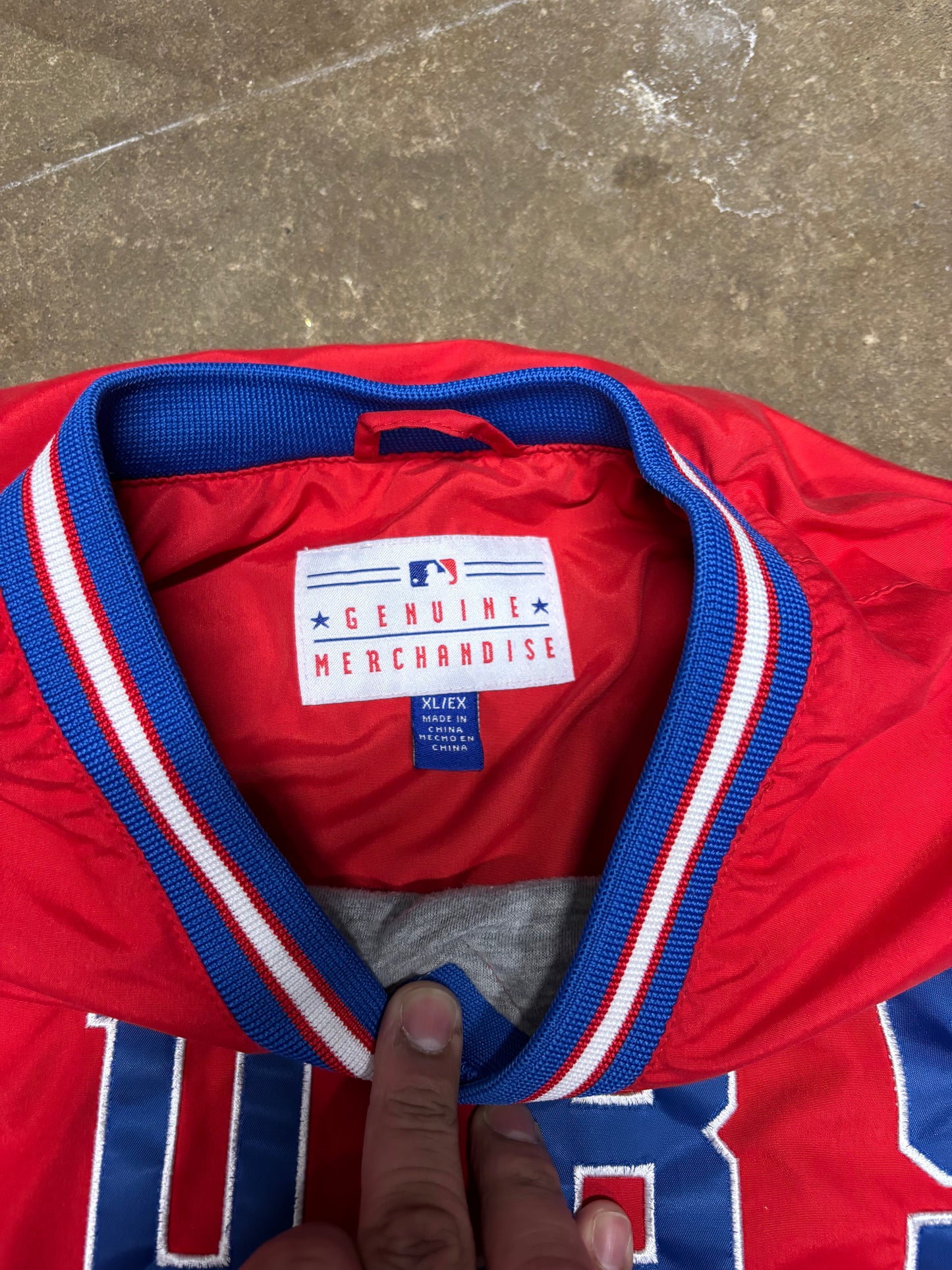 (XXL) Vintage 00s Chicago Cubs Pullover Windbreaker