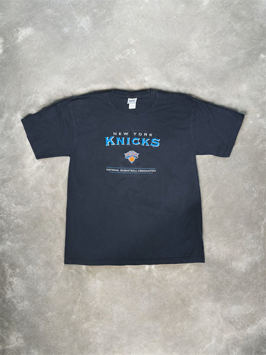 (XL) Vintage Lee Sport New York Knicks Black T-Shirt