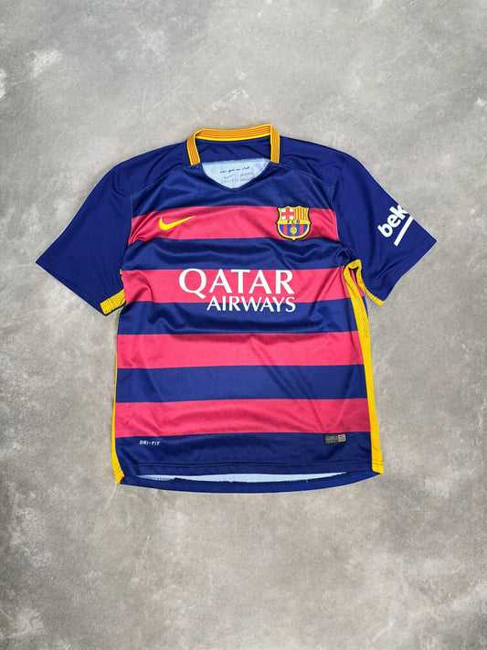 (L) Nike FC Barcelona Striped Jersey